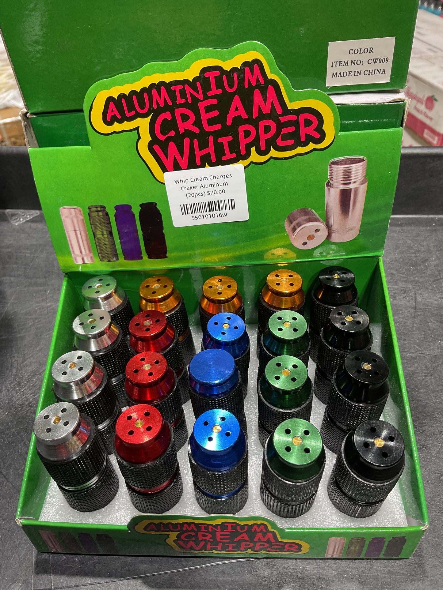Whip Cream Charger’s Cracker Aluminum