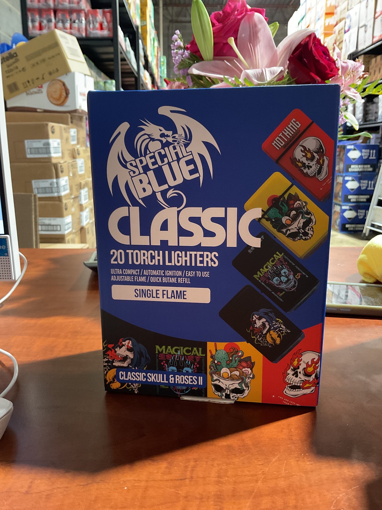Special blue classic (20 torch lighters)