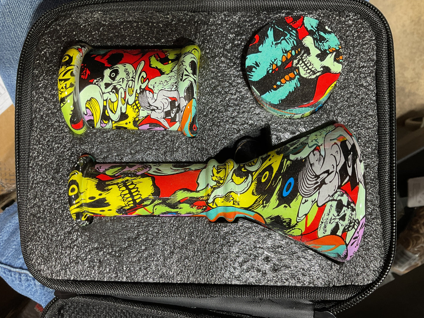 Case set water pipe