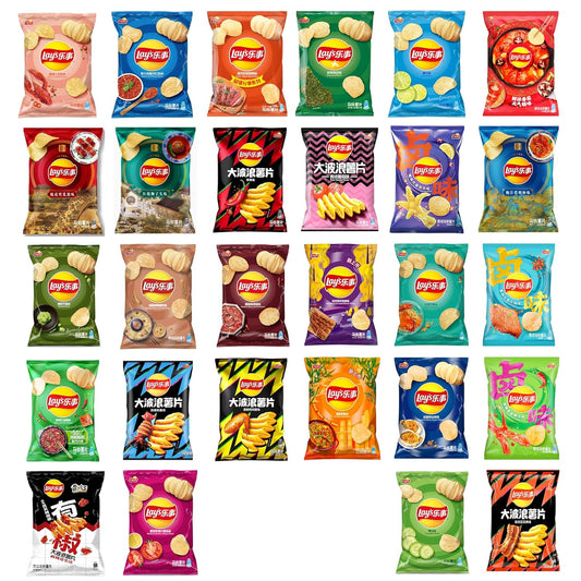 Lays chips 22 packs Mix  flavors