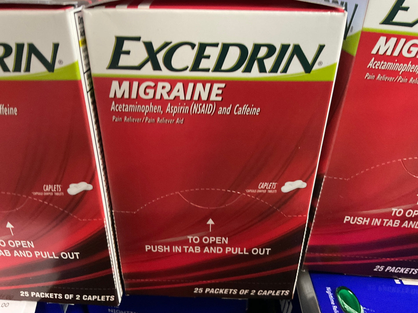 MD EXCEDRIN MIGRAINE RED 25ct