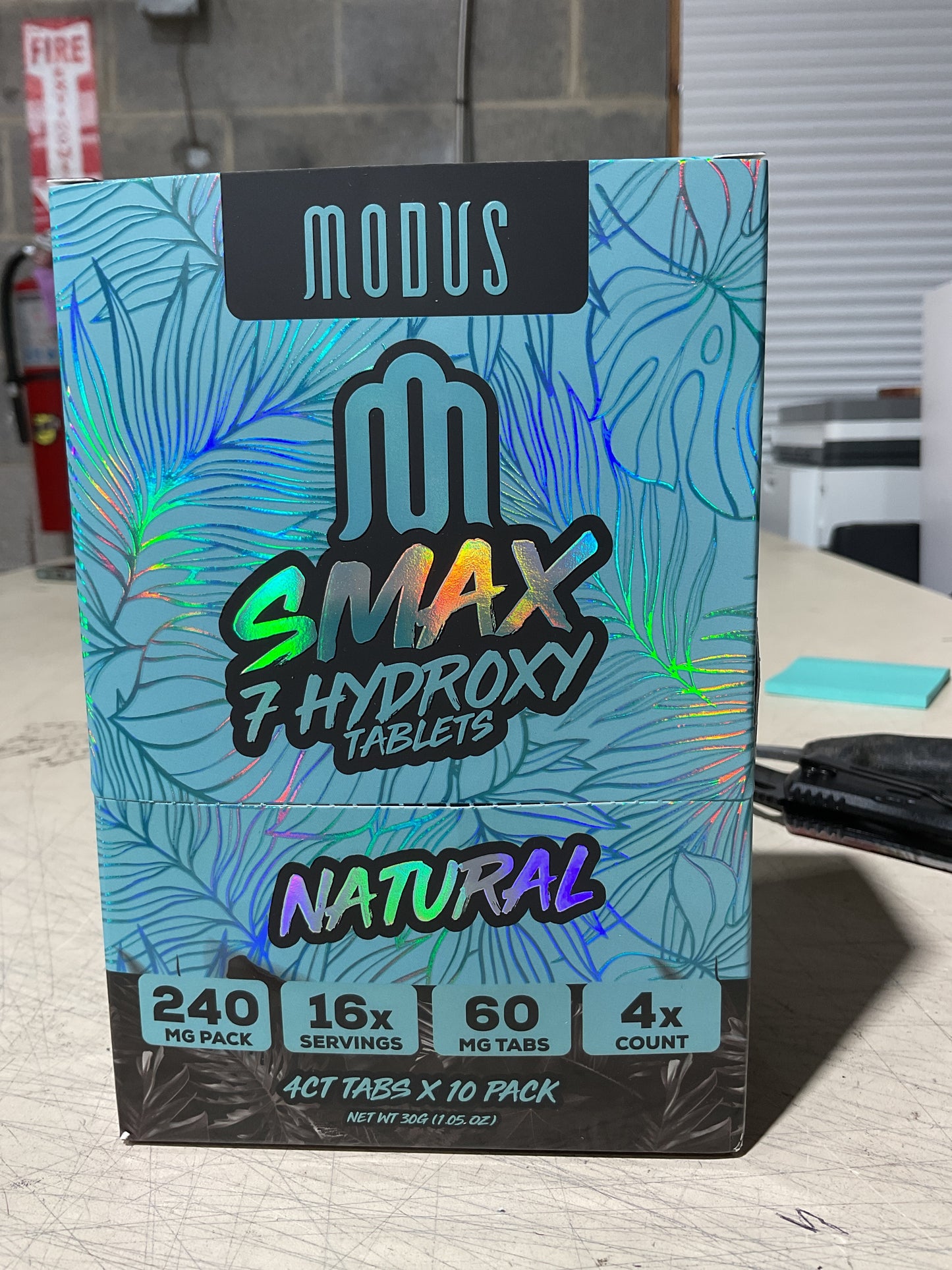 MODUS SMAX 7 HYDROXY TABLETS (240 MG pack) *4Ct X 10 pack*