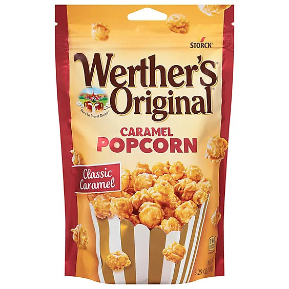 Weather’s caramel brezel popcorn (140g) x12pcs