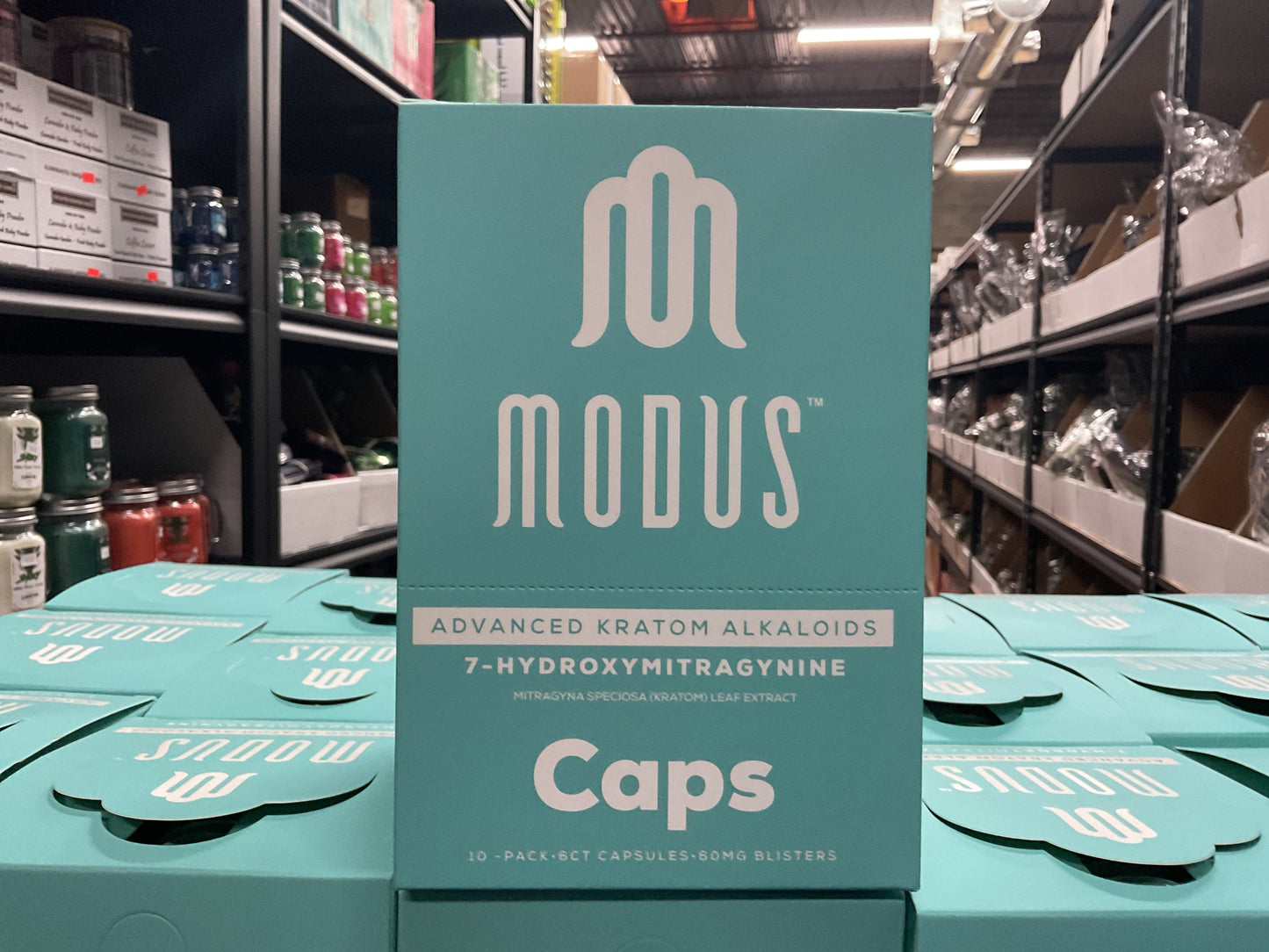 Modus 7 Hydroxymitragynine CAPS  (10 Packs- 6 Ct)