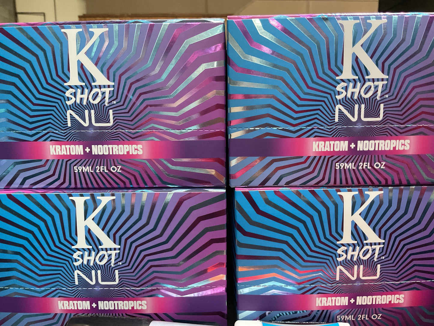 K SHOT NU (Kratom + nootropics) 59 ML 2fl oz *12 pcs*￼