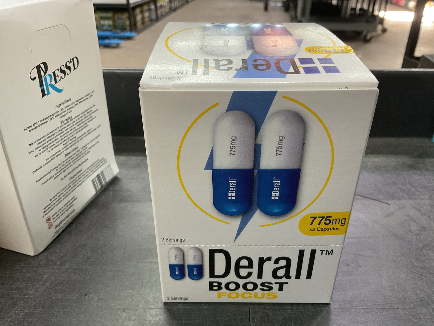 Derall boots focus *775 mg* (12 pcs) capsules