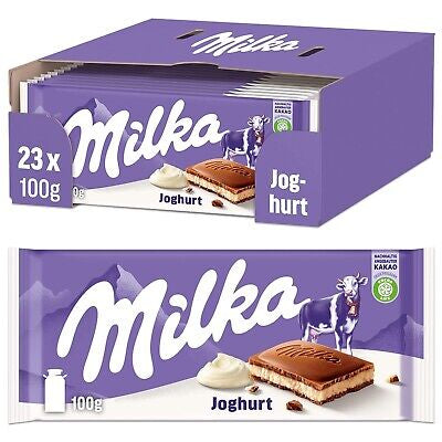 MILKA YOGURT/JOGHURT CHOCOLATE 100g 23pcs