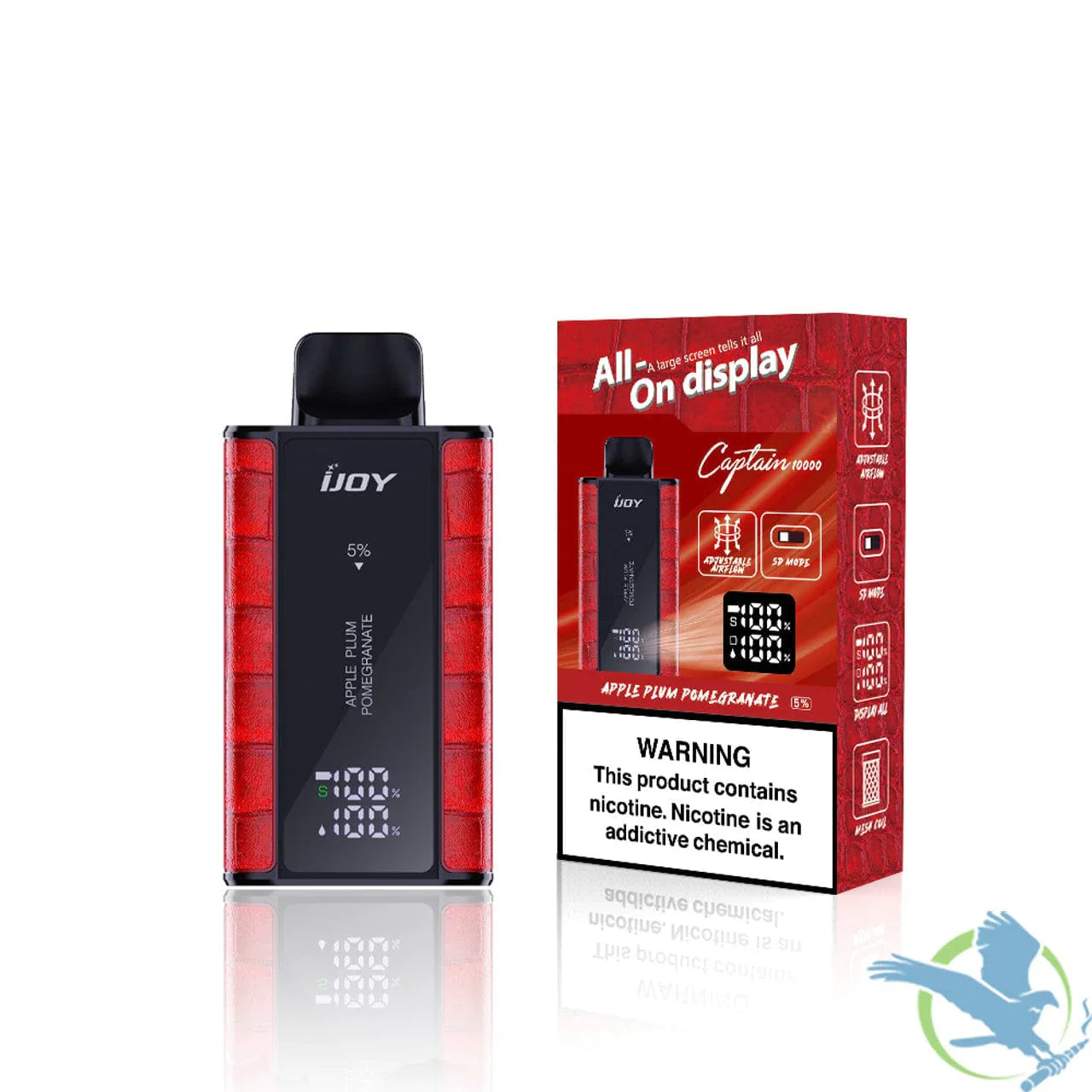 iJoy Captain 10000 Puffs (5 Pack)