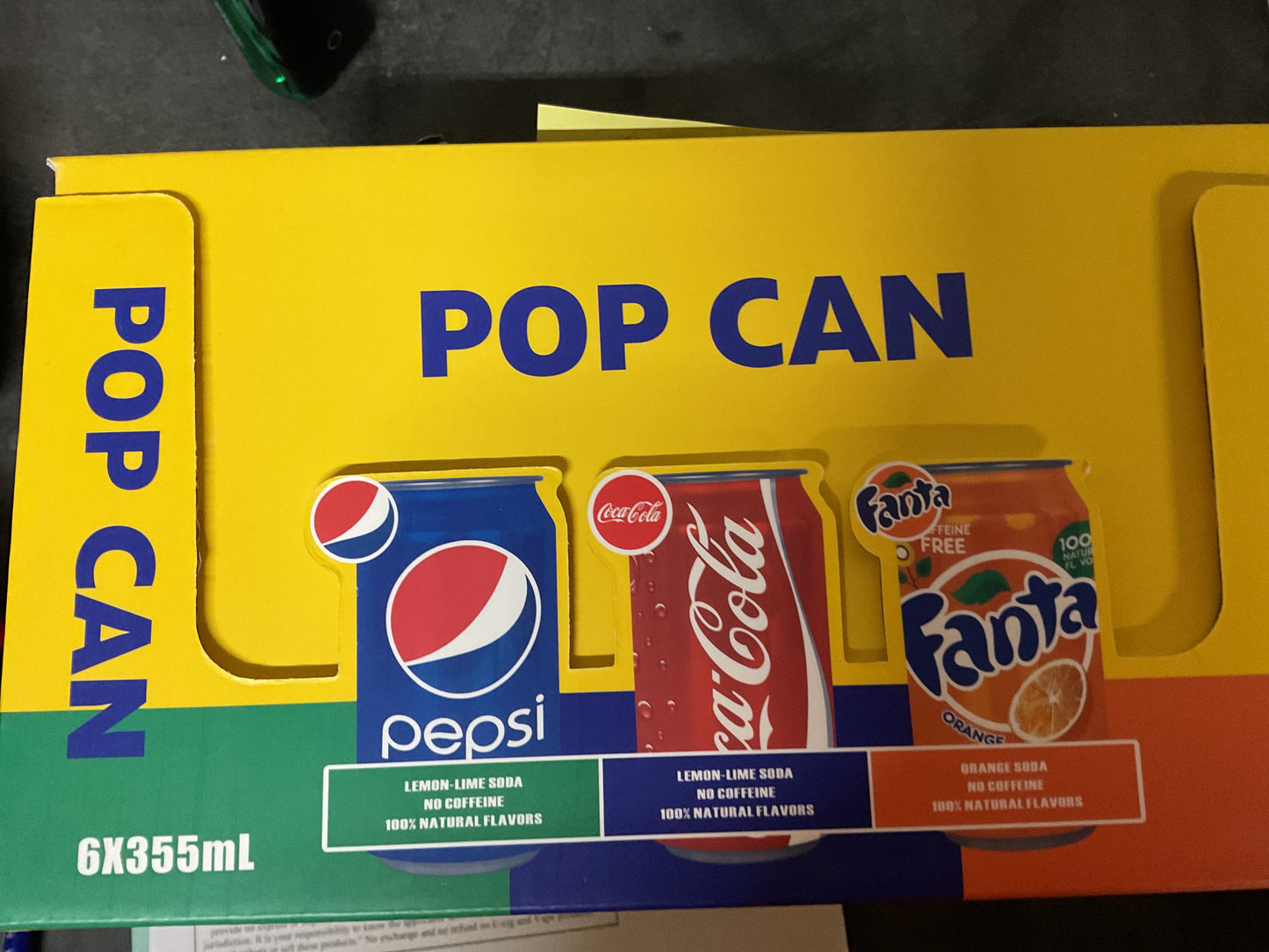 POP can 6ct safe can