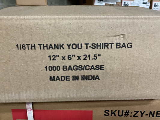 Thank you bags 1000 count