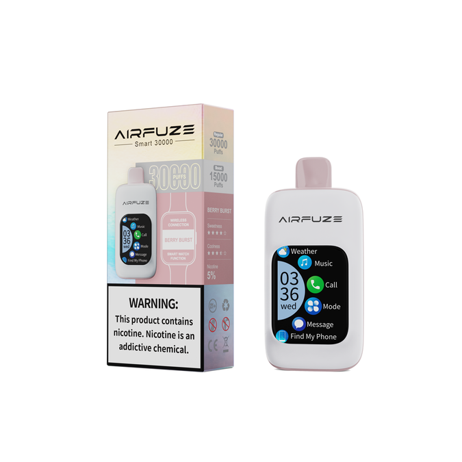 Airfuze 30000 Puffs 5% (5 packs)