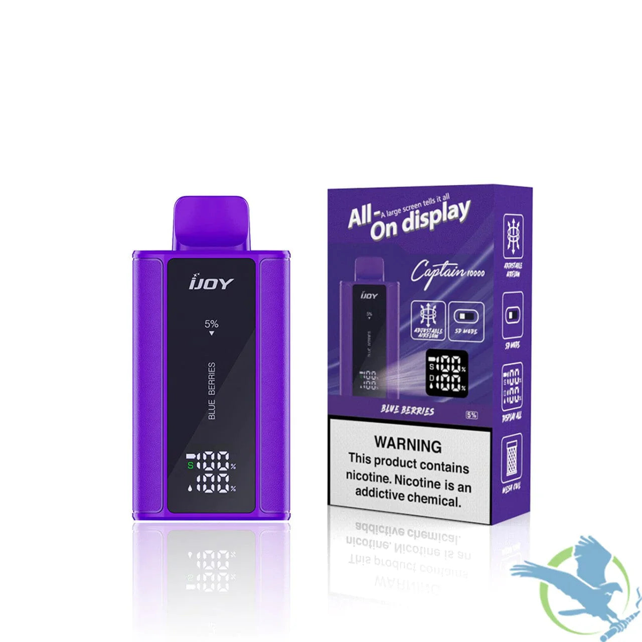 iJoy Captain 10000 Puffs (5 Pack)