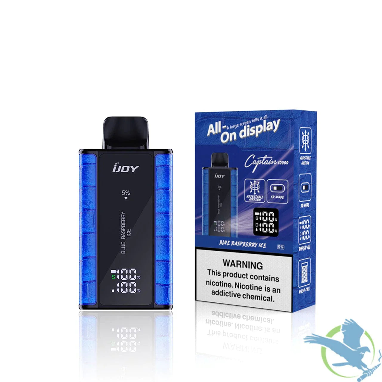 iJoy Captain 10000 Puffs (5 Pack)