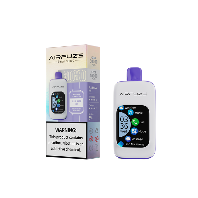 Airfuze 30000 Puffs 5% (5 packs)