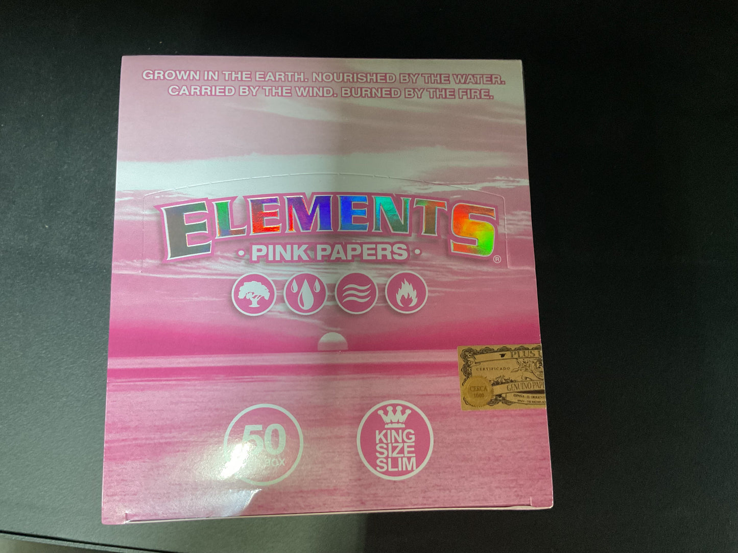 Elements Papers 50 Per Box (King Size Slim)