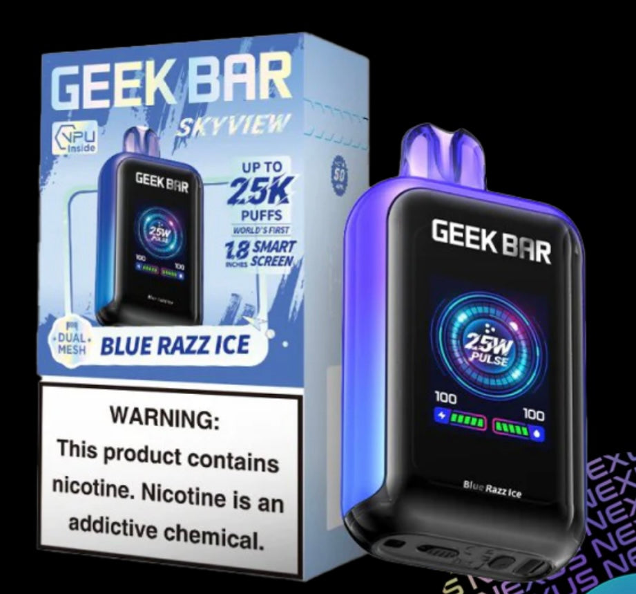 Geek Bar Skyview 25K Puffs (5 Pack)
