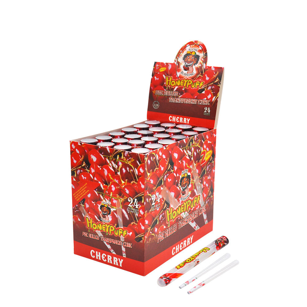 Honeypuff Flavored King Size Pre Rolled Cones 24 Count