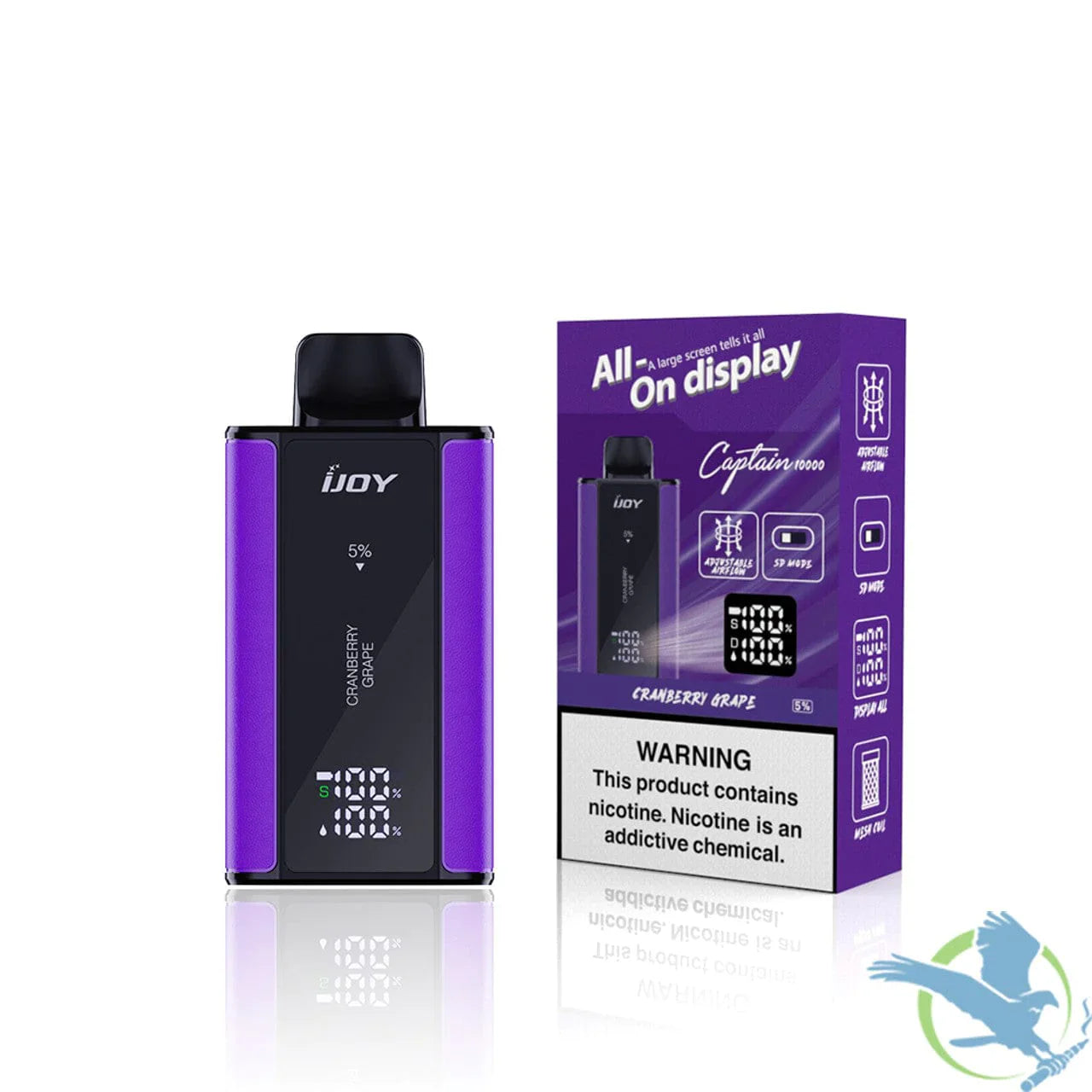 iJoy Captain 10000 Puffs (5 Pack)