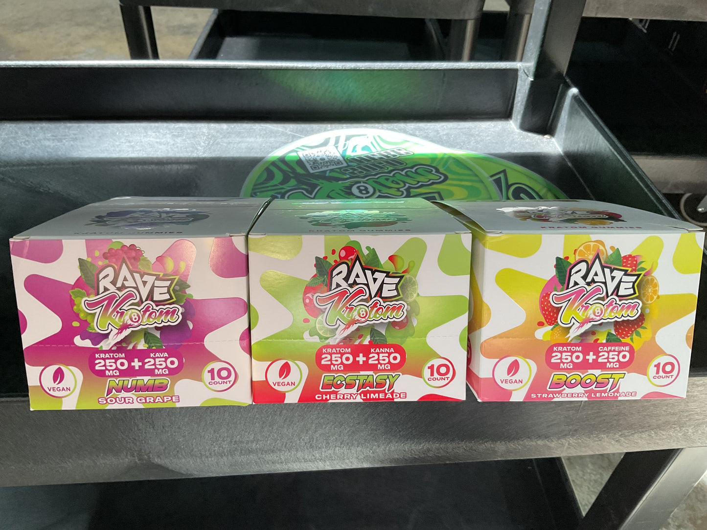 Rave Kratom Gummies (6 Pcs)