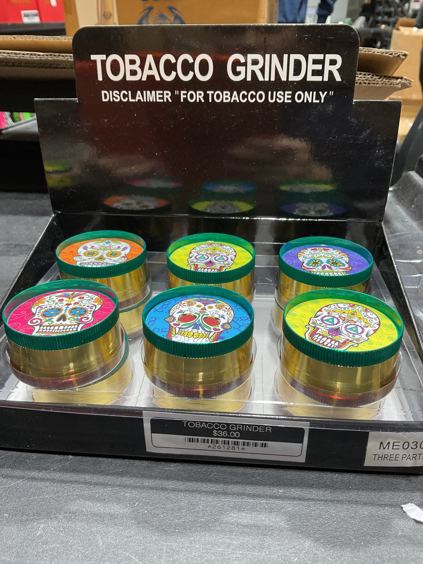 Tobacco Grinder (12 pcs)
