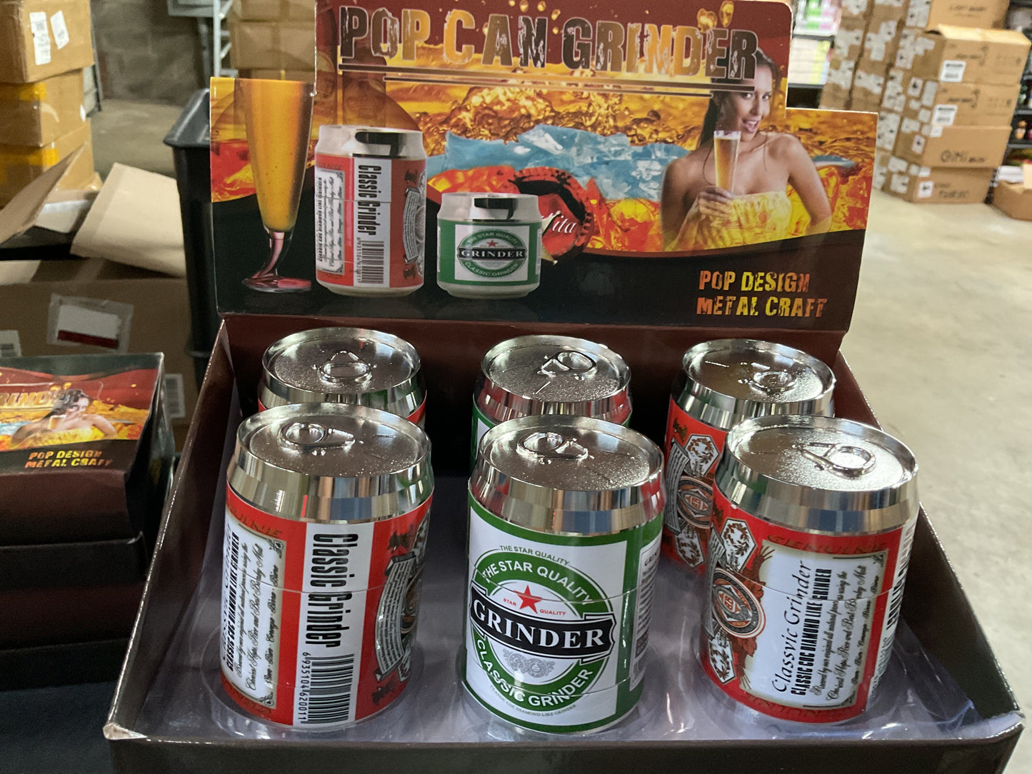 Grinder Beer 6 pcs