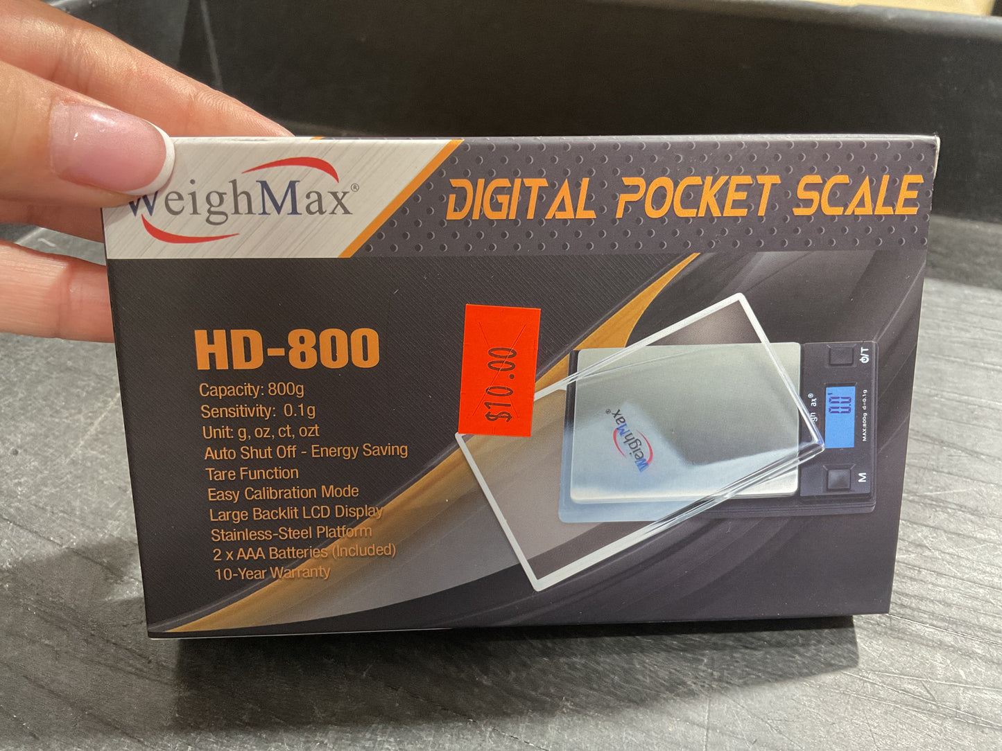 WeighMax Digital Pocket Scale