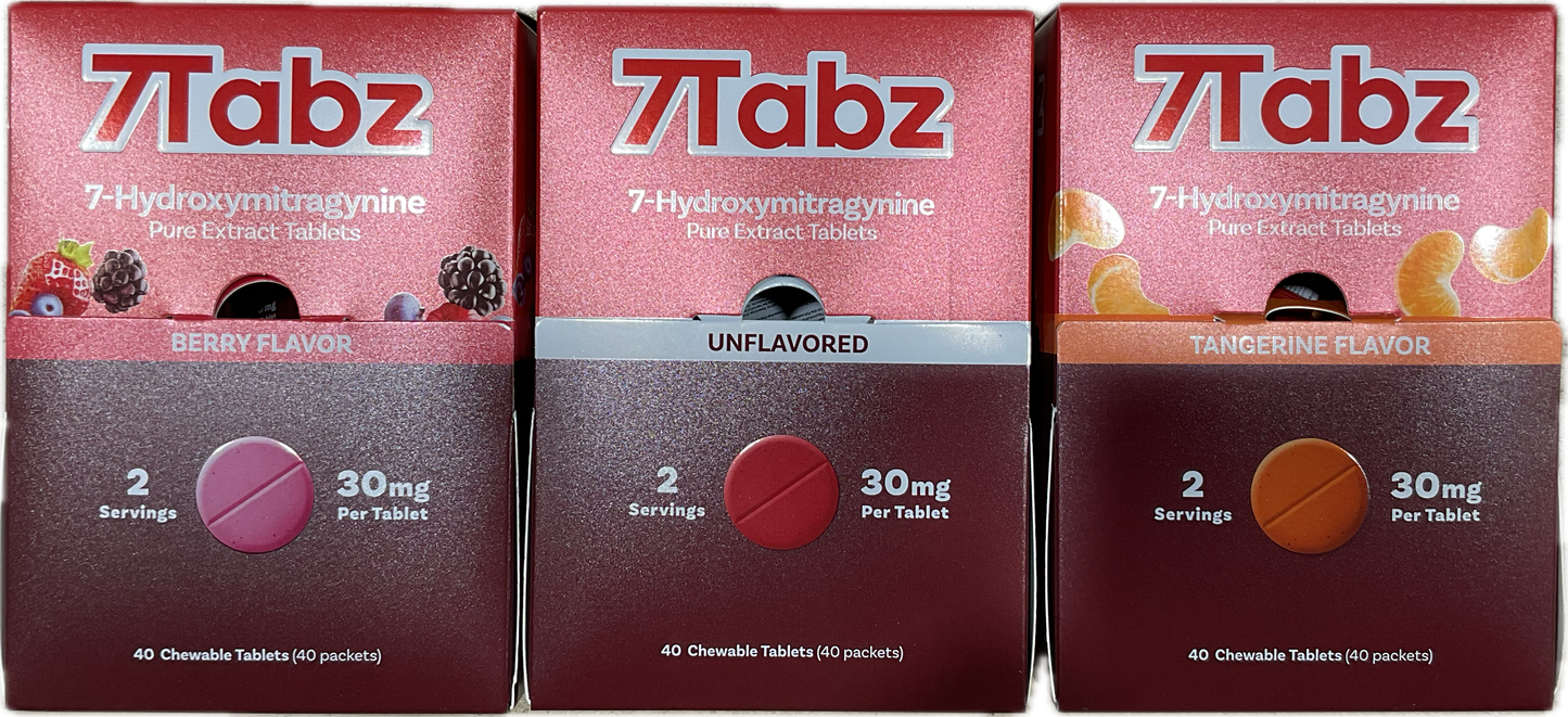 7TABZ 7-HYDROXY SINGLE COUNT -30MG 40PK