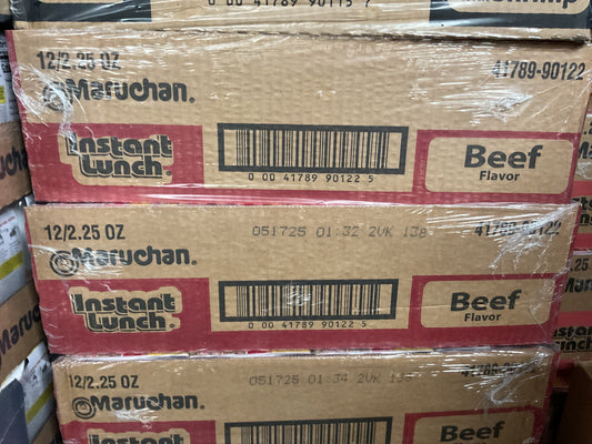 Maruchan instant lunch 2.25oz 12ct