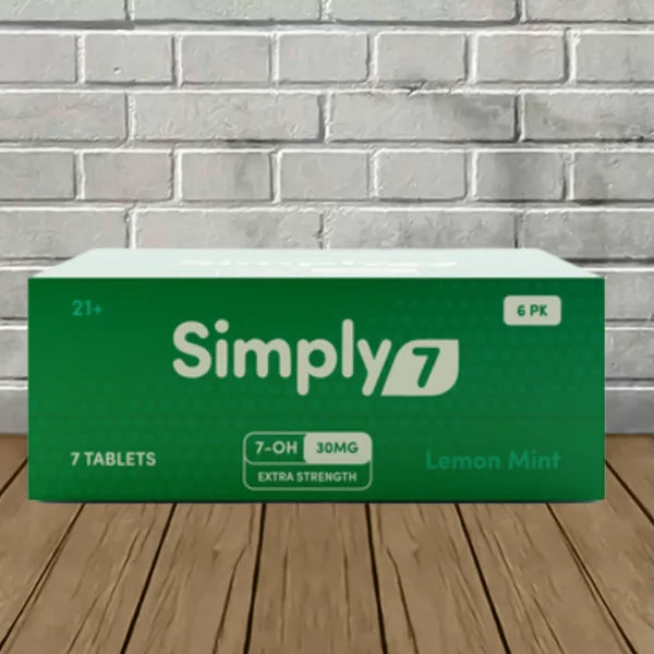 Simply7  7-oh extra strength 7 tablets 6pk 30mg