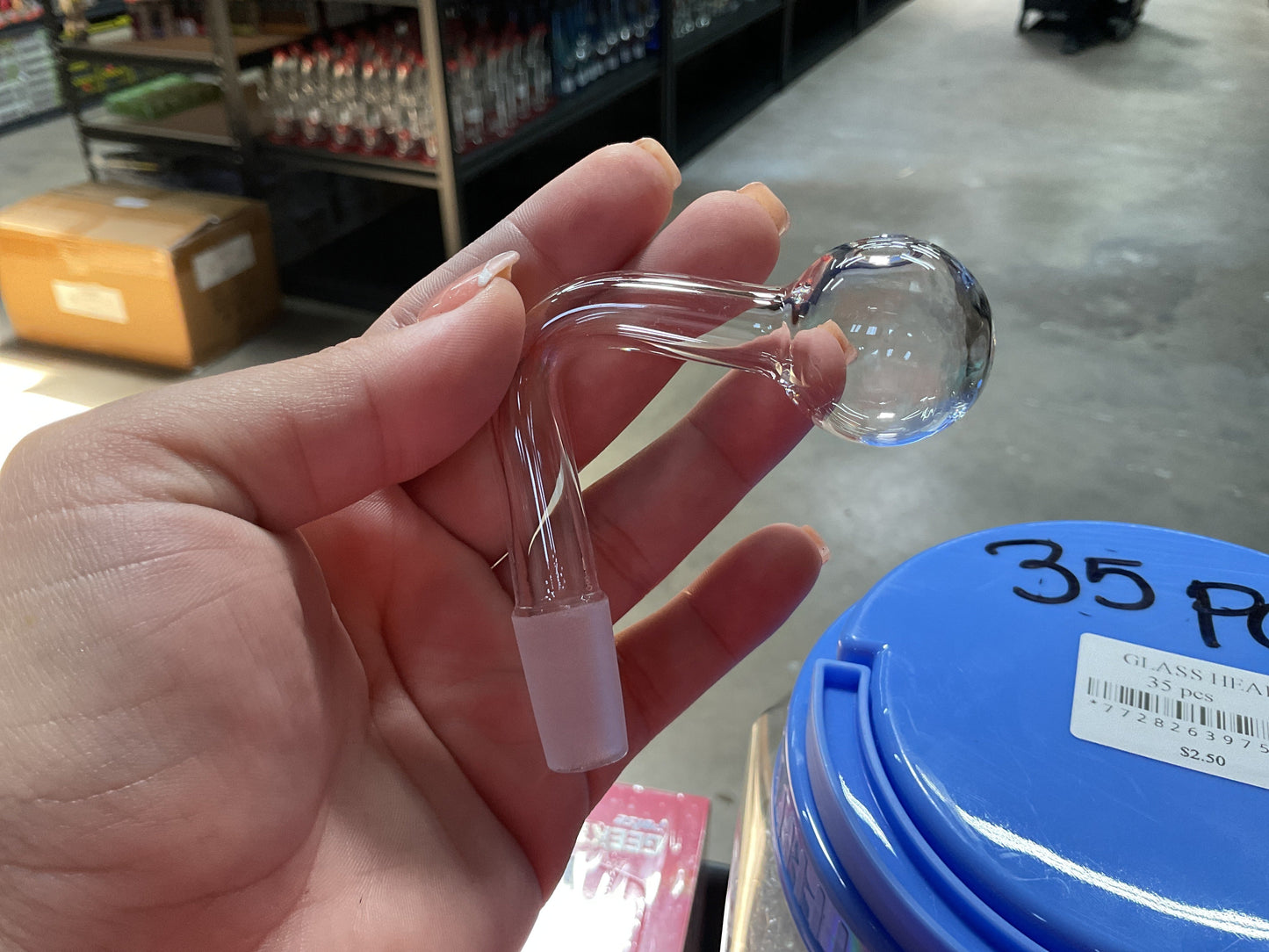 GLASS HEAD (160 pcs)