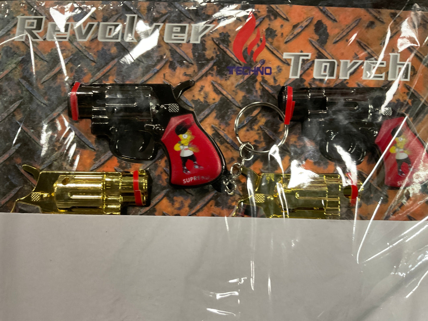 CH KEYCHAIN REVOLVER LIGHTER 12ct