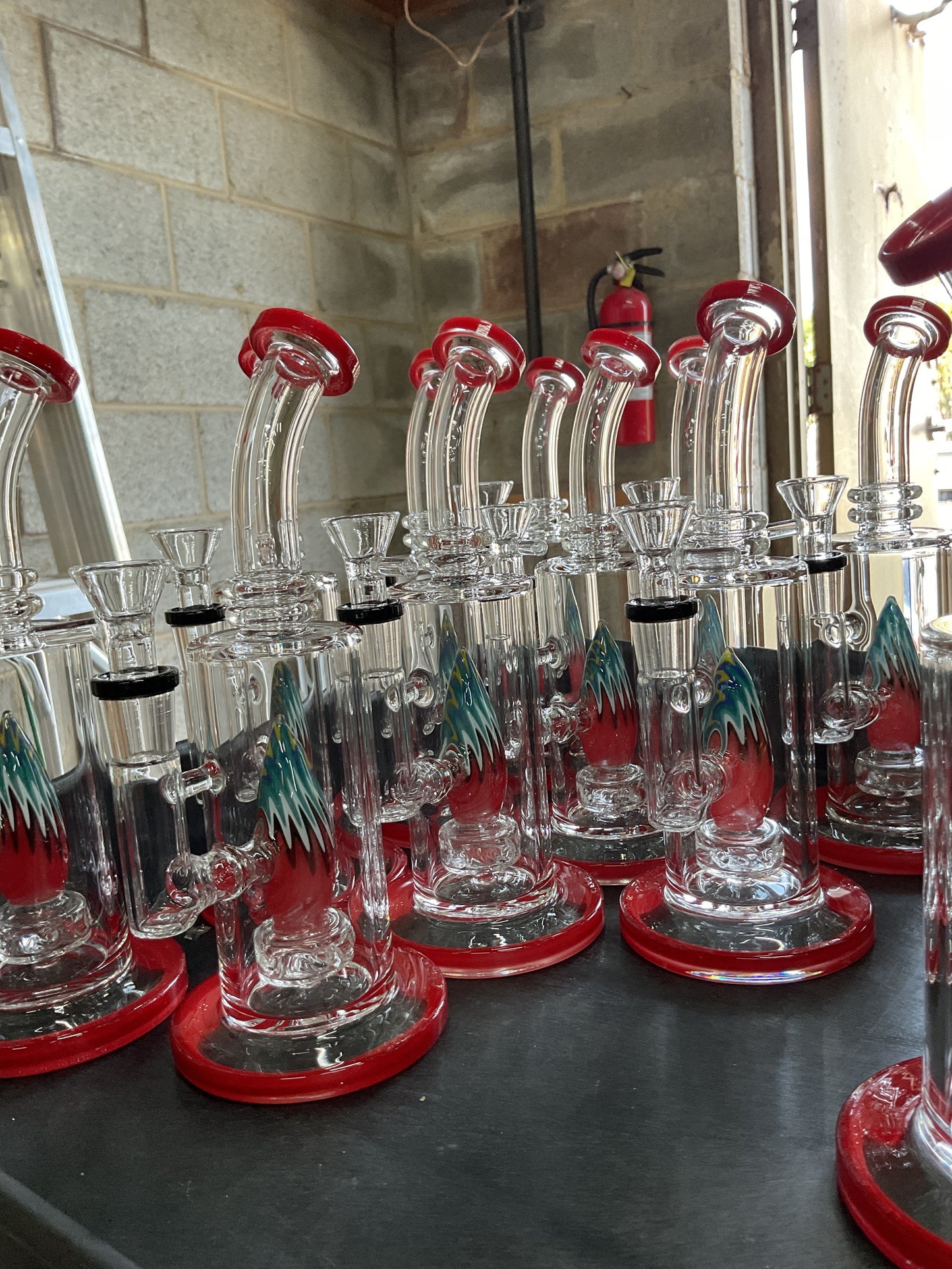 Glass Medium red colors