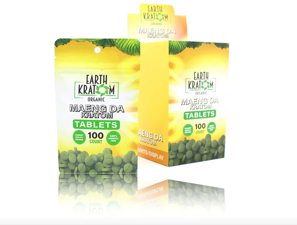 Earth Kratom Tablets 100ct (6pc)