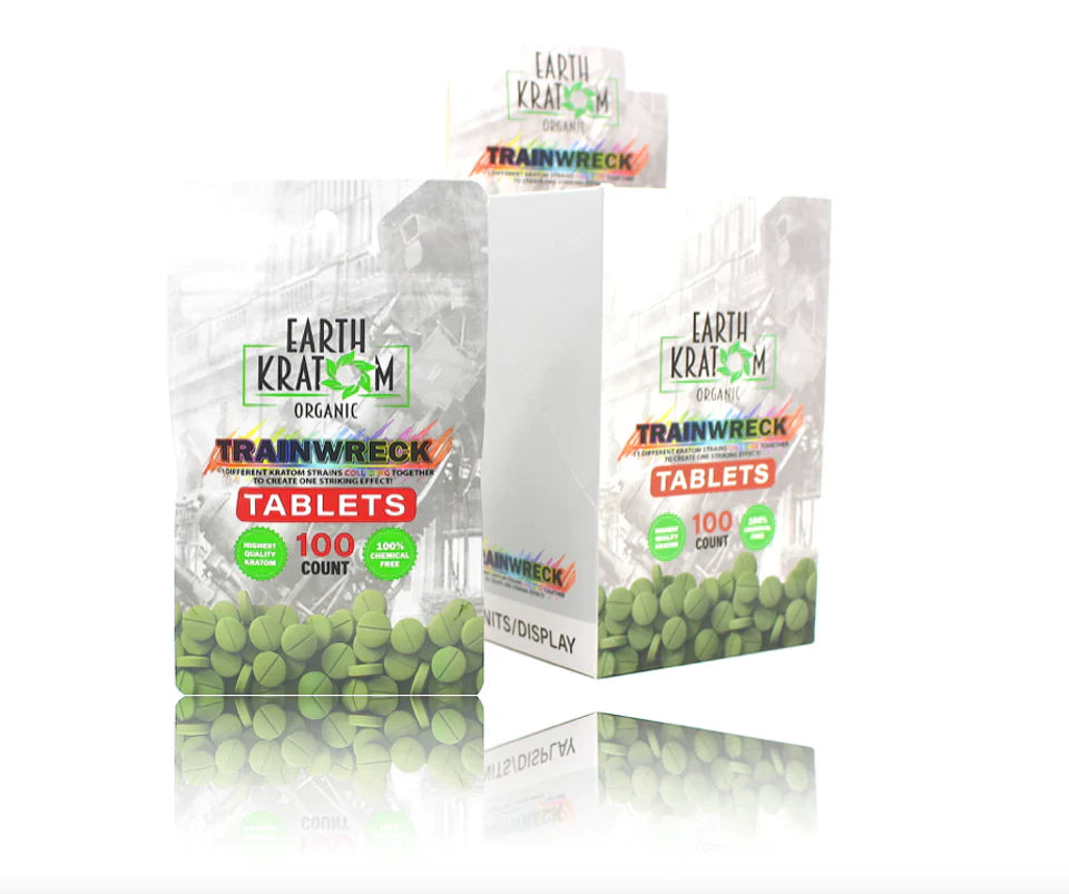 Earth Kratom Tablets 100ct (6pc)