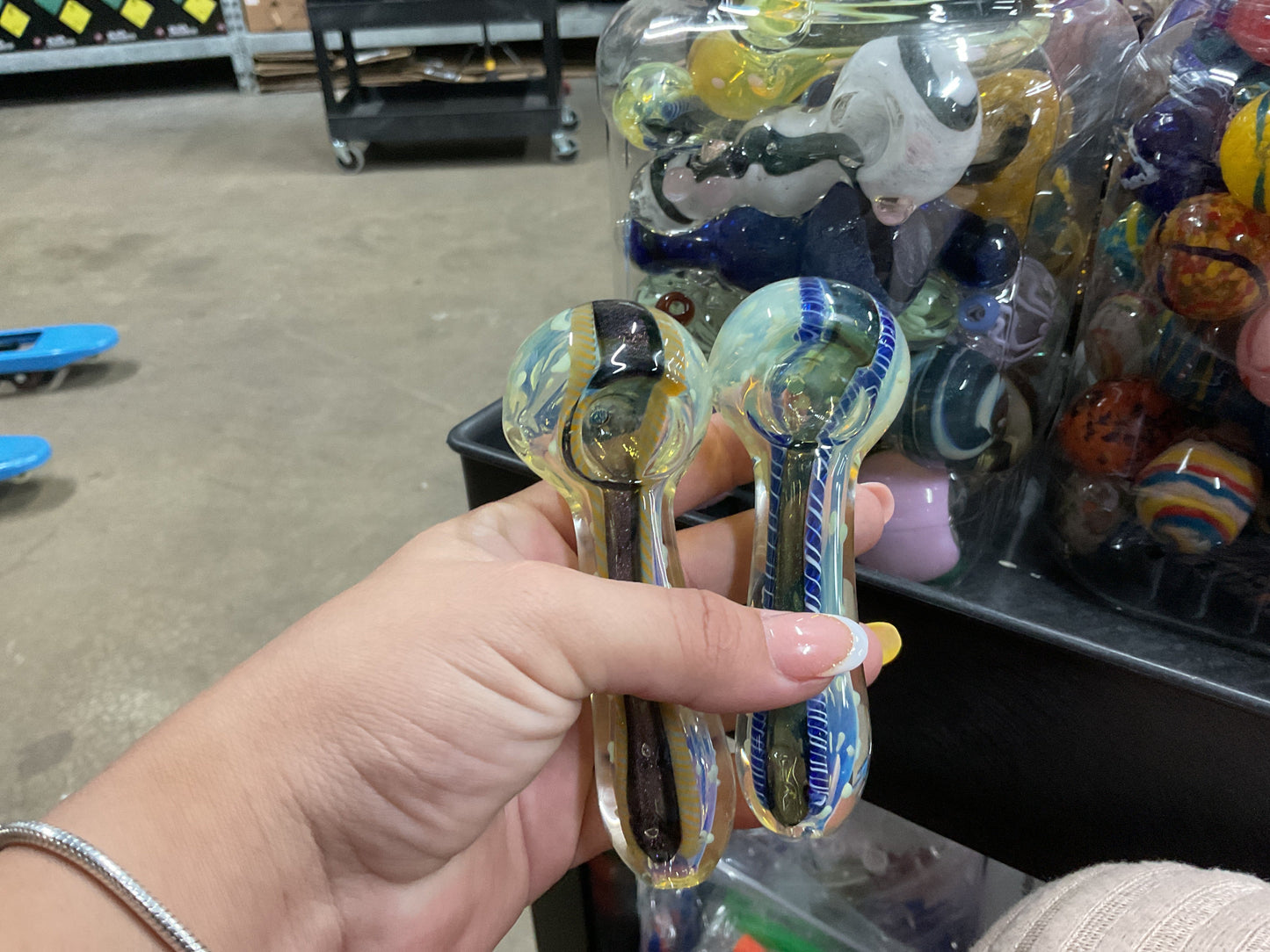 Glass pipe (26 pcs)