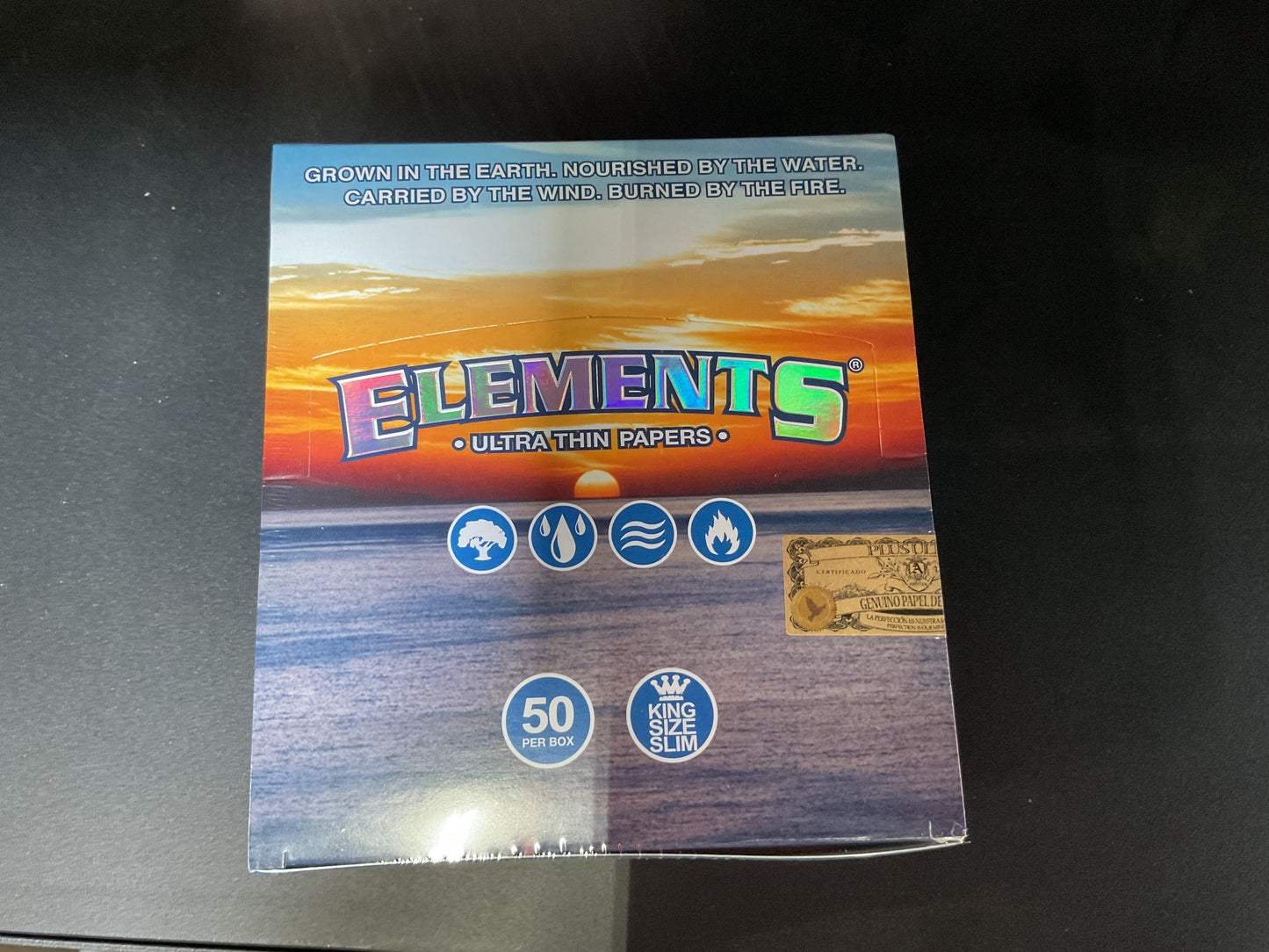 Elements Papers 50 Per Box (King Size Slim)