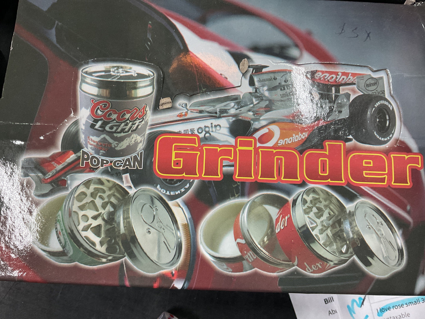 Metal grinder set