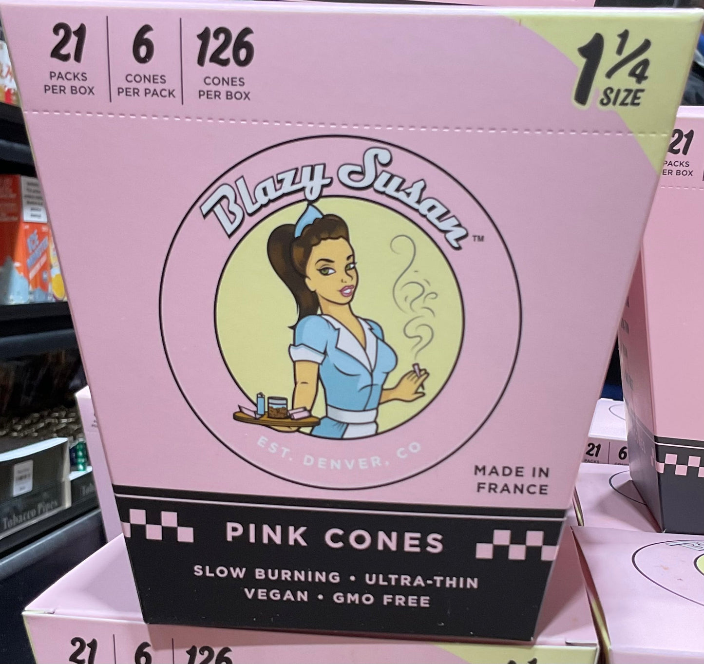 Blaze Susan Pink Cones (21 pcs)