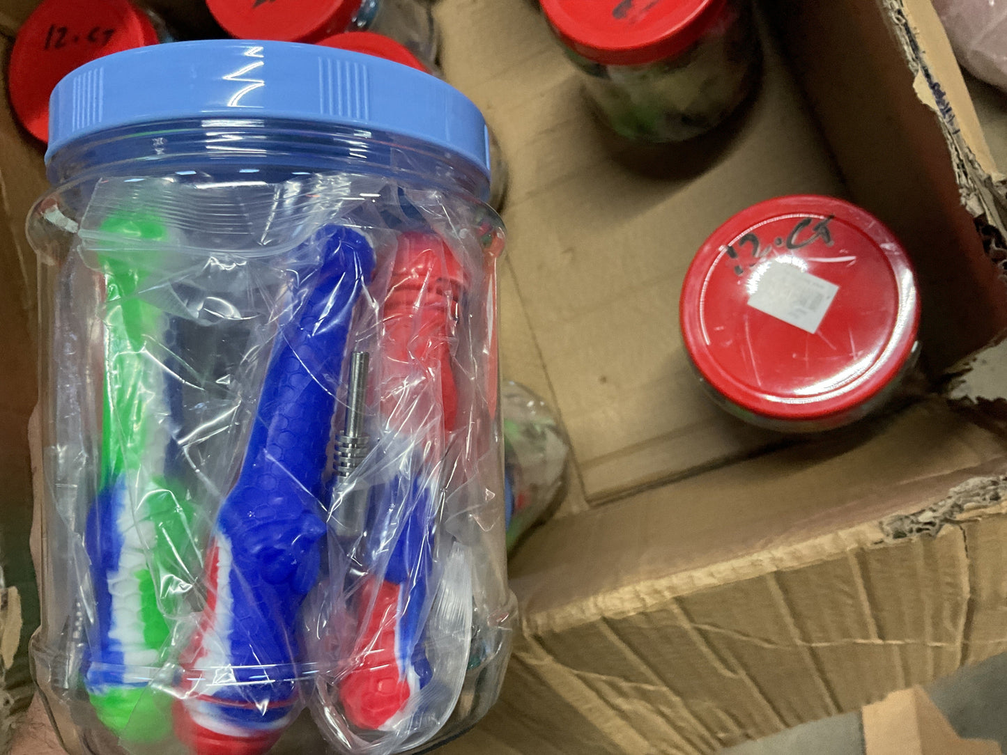 Chilliom silicon pipe jar 12ct