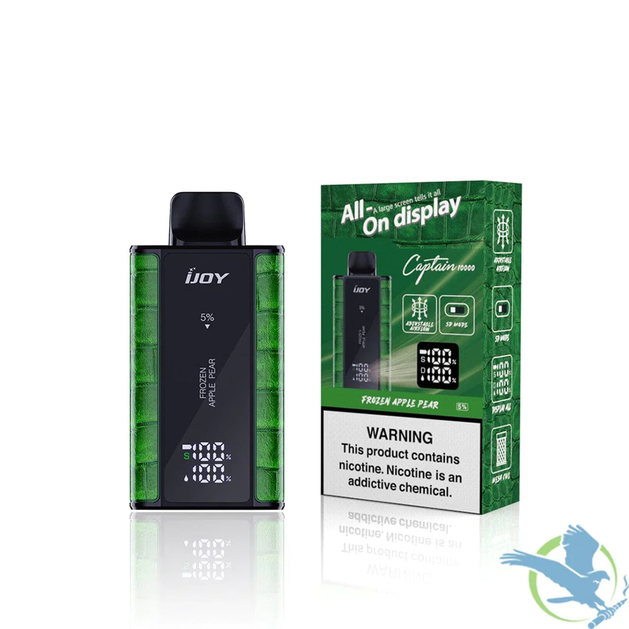 iJoy Captain 10000 Puffs (5 Pack)