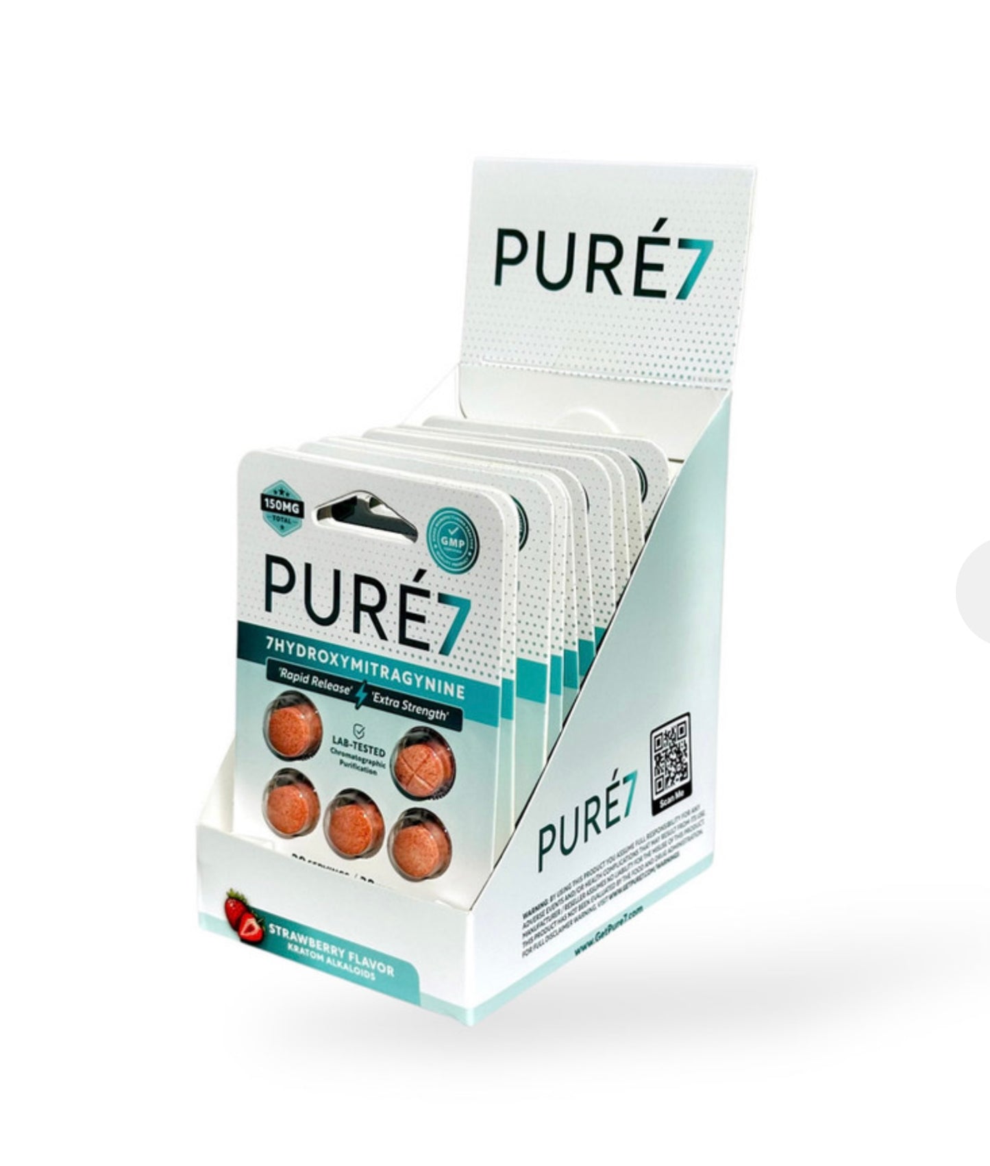PURE7-7OH 5ct Tablets (Display of 10/30 Mg)