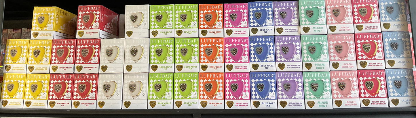 LUFFBAR 30k 5% NICOTINE (5 pcs)