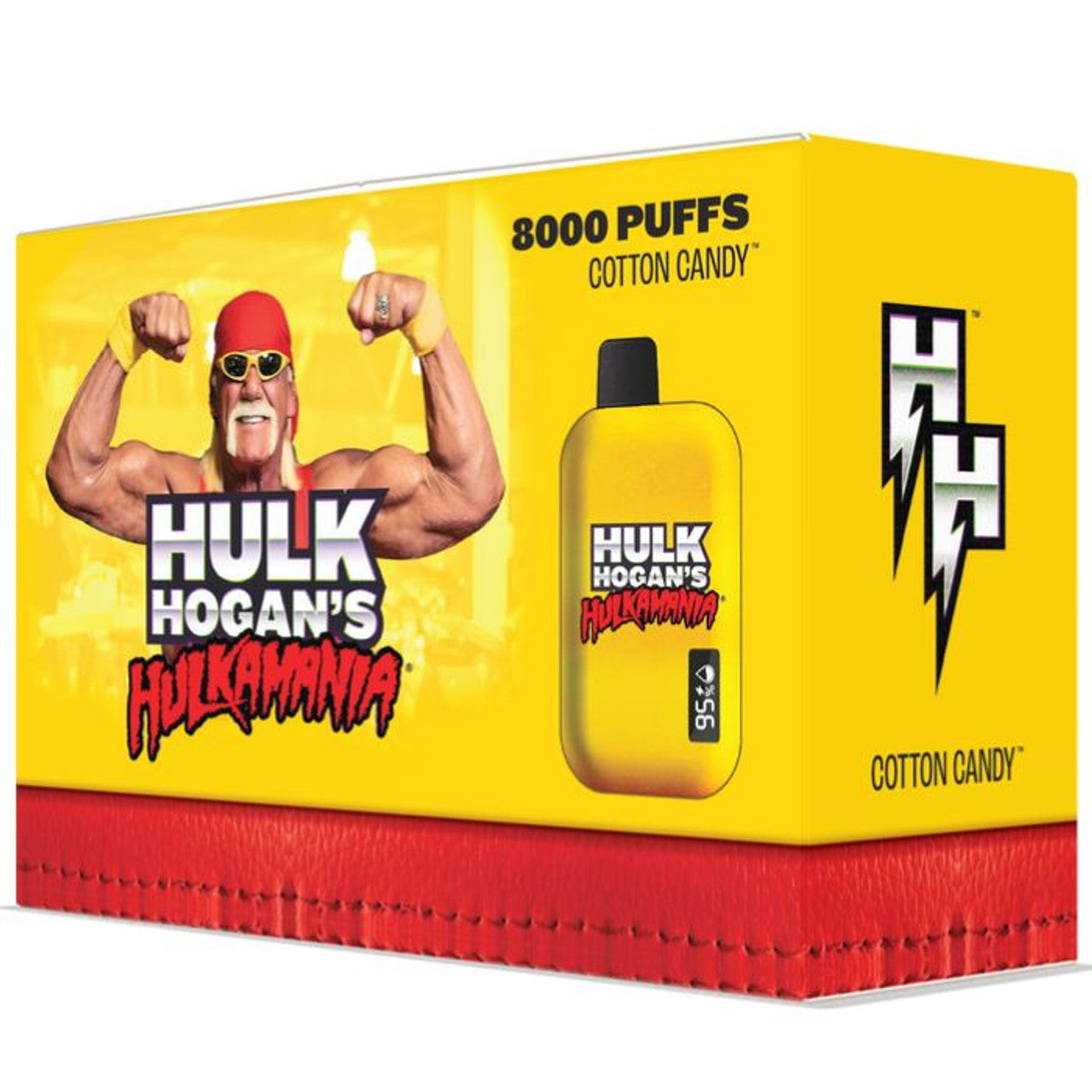 Hulk Hogan Hulkmania 8000 Puffs (5 Pack)