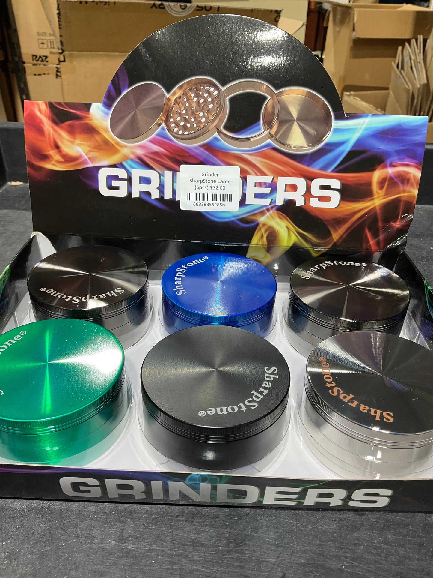 Grinder SharpStone Large (6 Pcs)