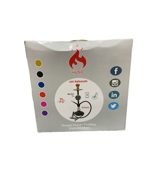 Hookah Husic Um Kalsoum Music 3 Hoses