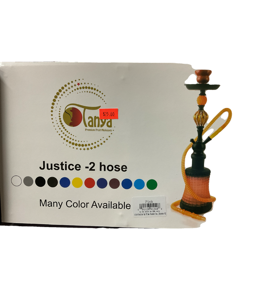 Hookah Tanya  Justice 2 Hose Traveling