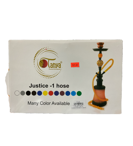 Hookah Tanya  Justice 1 Hose Traveling