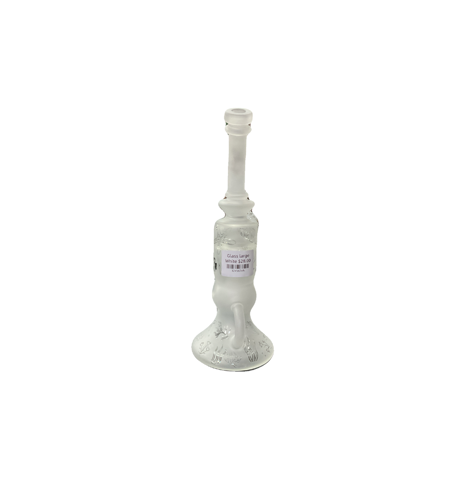 Glass Large White