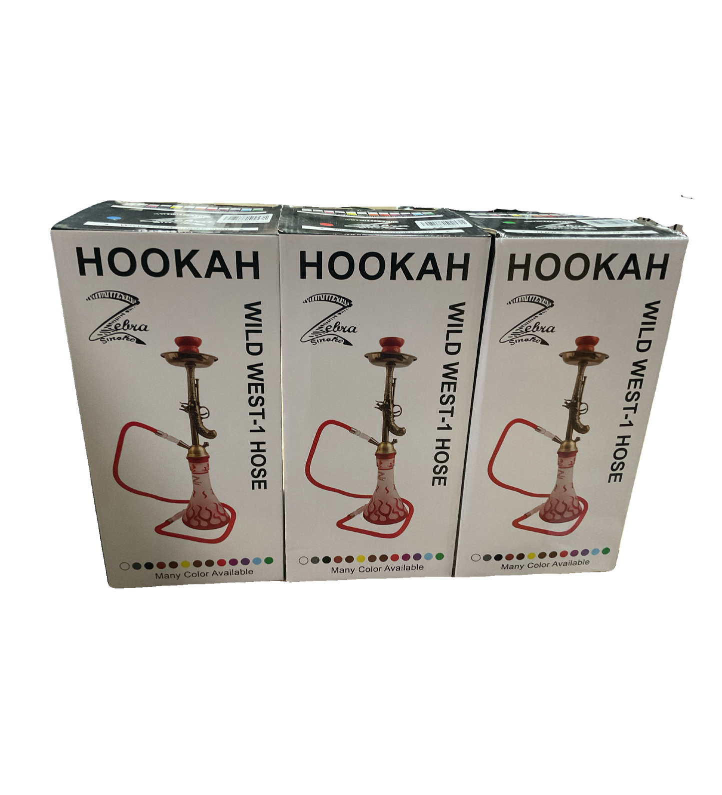 Zebra Hookah Wild West 1Hose
