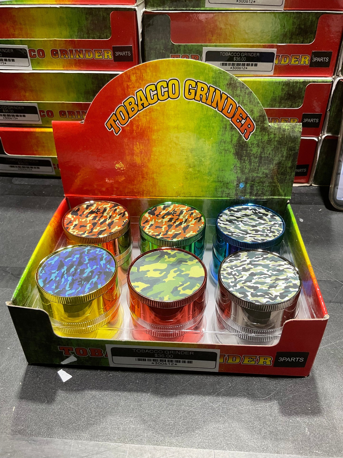 Tobacco grinder (12 pcs)
